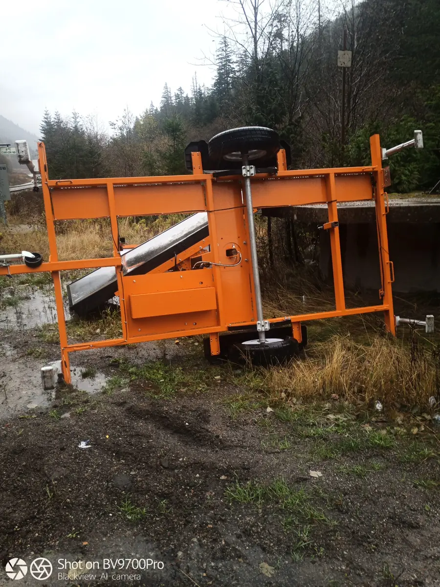 Traffic control equipment on site